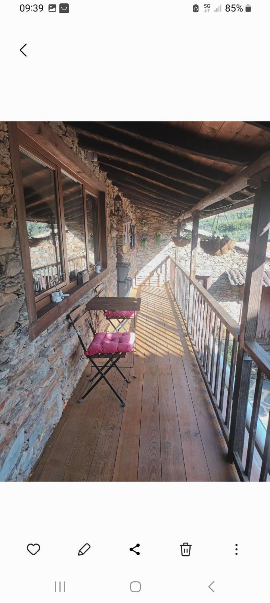 A Casa Da Natalia Pensionat Cha de Alvares Exteriör bild
